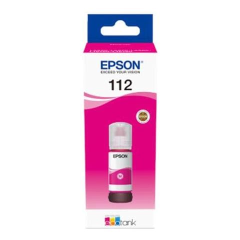 112 Ecotank Pigment C13t06c34a Boccetta D'inchiostro, Magenta - Foto 2