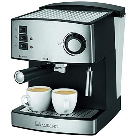 ES 3643, Libera installazione, Espresso machine, Nero, Acciaio inossidabile, Pulsanti, Manopola, Tazza - Foto 1