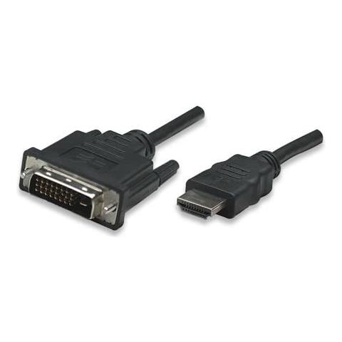 322782 HDMI DVI-D 24+1 Nero cavo di interfaccia e adattatore - Foto 1
