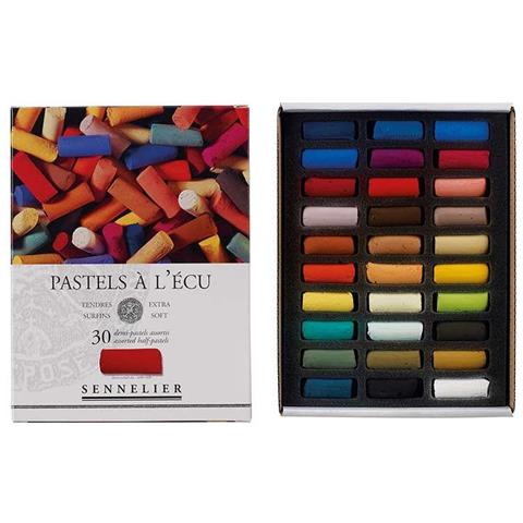 Caso Pastello 'a L'écu' - 30 Semipastelli - Assortiti - Foto 1