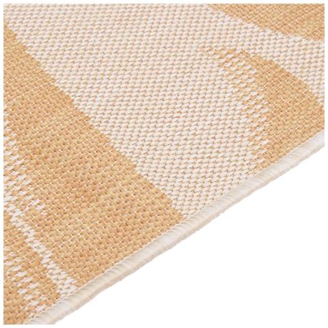 Tappeto Da Esterni A Tessitura Piatta 100x200cm Motivo A Foglie - Foto 6