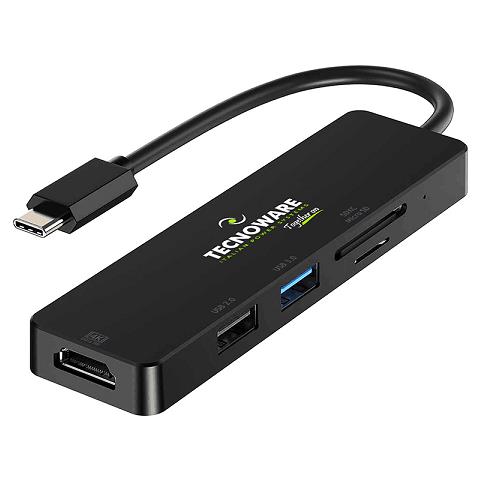 Hub USB Type-C Hub 5 in 1 Adattatore - Foto 1