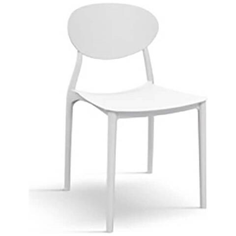 Ecliptica - Sedia Moderna In Resina - Foto 1