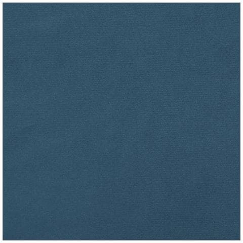Materasso A Molle Blu Scuro 140x190x20 Cm In Velluto - Foto 2