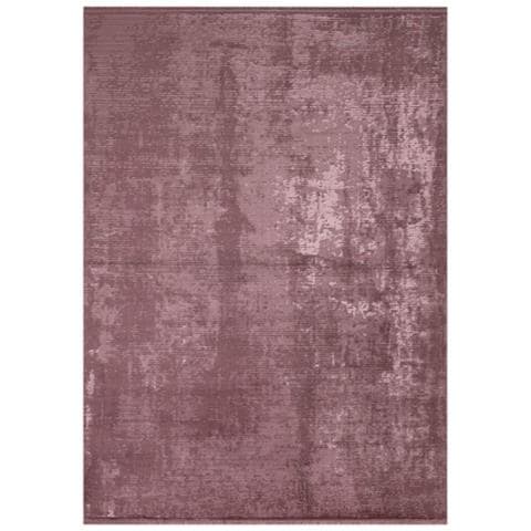 Tappeto Antiscivolo Vintage Bambù Colore Rosa 120x180 - Foto 1