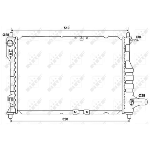 Radiatori Daewoo 53068 - Foto 1