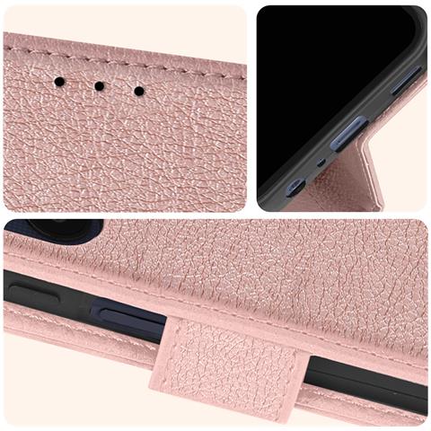 Custodia Per Samsung Galaxy A25 Portafoglio Funzione Supporto - Foto 5