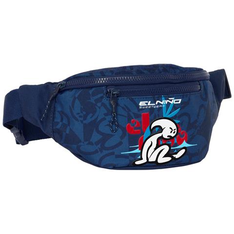 Marsupio Paradise Blu Marino 23 X 12 X 9 Cm - Foto 1