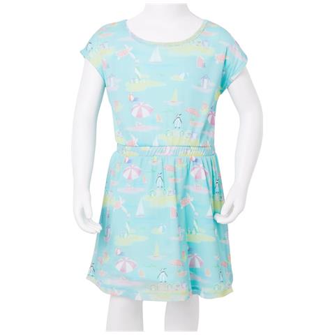 Abito Da Bambina Acqua Chiaro 116 - Foto 8