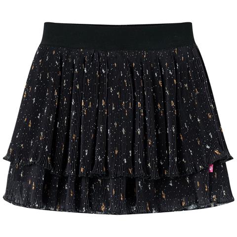 Gonna Da Bambina A Strati Con Design Arricciatura Nera 92 - Foto 1