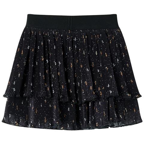 Gonna Da Bambina A Strati Con Design Arricciatura Nera 92 - Foto 2