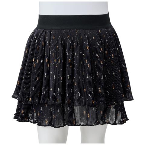 Gonna Da Bambina A Strati Con Design Arricciatura Nera 92 - Foto 8