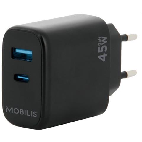 Caricabatterie da Parete 45 W 1 USB A Colore Nero - Foto 2