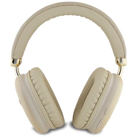 Bluetooth 5.3 Ipx4 Wireless Headset Effetto Saffiano Fascia Regolabile, Oro - Foto 6