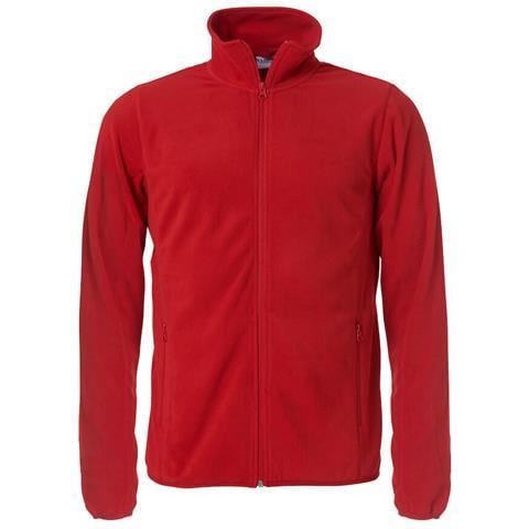 Basic Micro Fleece Jacket Rosso 3xl - Foto 1
