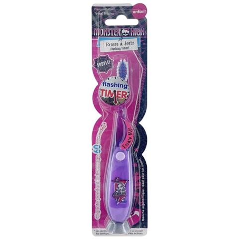 Spazzolino Per Bambini Illuminato Monster High Con Ventosa, Multicolore - Foto 1