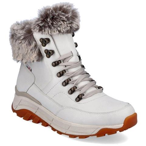 White Casual Closed Booties Stivaletti Pelle Scarpe Donna Bianco Eu 36, W0063-80 - Foto 2