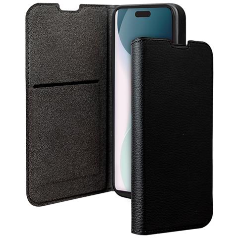 Custodia Per Iphone 16 Pro Folio Wallet Con Funzione Stand, Nero - Foto 1