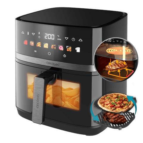 Friggitrice ad aria senza olio8 Litri Doppia Resistenza Duoheat 8000. 2200W - Foto 1