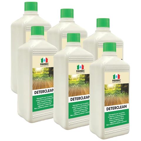 Deterclean 1ltx6pz - Detergente Per Pavimenti In Legno - Foto 1