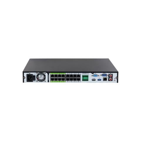 Videoregistratore di Rete NVR DHI-NVR5216-16P-EI 16CH PoE+ 4K AI 32MP HDMI /VGA 2xSATA Embedded Linux Nero - Foto 2