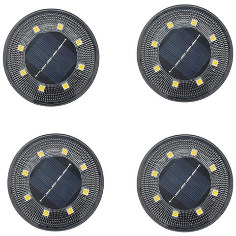 86 Type Solar Ground Lights 4 Pack White - Foto 1