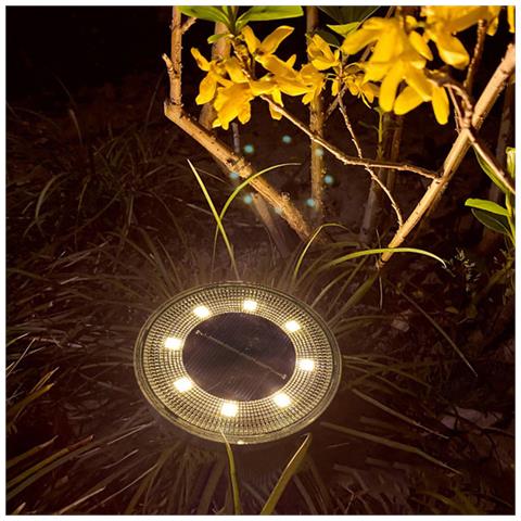 86 Type Solar Ground Lights 4 Pack White - Foto 7