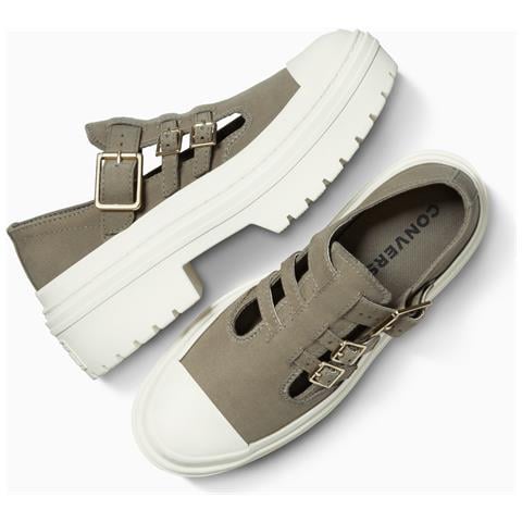 Chuck Taylor As Lugged Heel Mj A13552c, Unisex, Verde, 38 - Foto 7