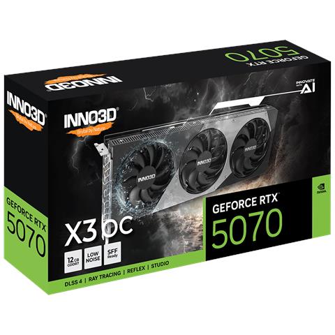 GeForce RTX 5070 X3 OC 12GB GDDR7 PCI Express 5.0 - Foto 1