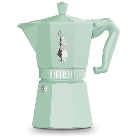 Caffettiera Italiana, 6 Tazze, Verde Pastello - 0009058 - Foto 1