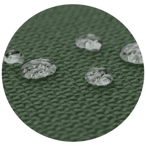 Cuscino da giardino impermeabile verde 112x113 cm per sedia sospesa - Foto 5