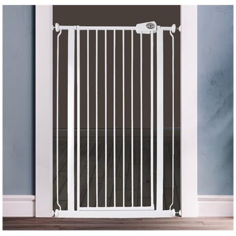 Bettacare Cancelletto Child & Pet Per Bambini E Animali, 94.3cm - 101.9cm, Bianco, Cancelletto Extra Alto Con Un'altezza Di 104cm - Foto 2