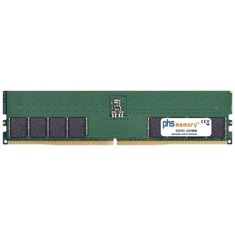 Memoria Phs Memoria Ram Da 48gb Compatibile Con Msi Meg Aegis Ti5 13nug-256eu Ddr5 Udimm 5600mhz Pc5-44800-u (sp485166) - Foto 1