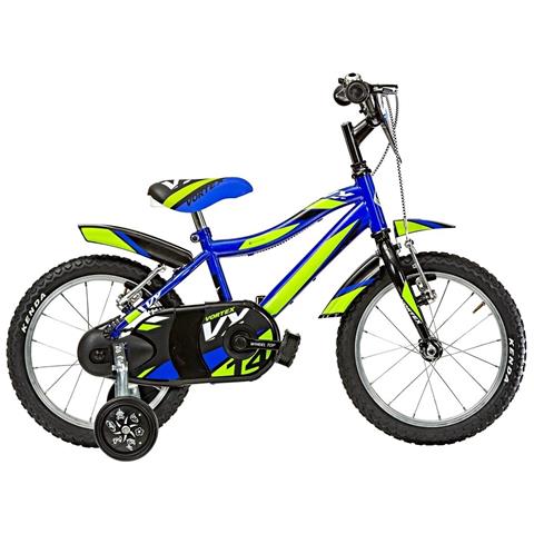 Bici A Sfera Bimbo Misura 14 Mountain Bike Modello Vortex Vx14 Bicicletta Mtb Da Bambino 1v - 23 Blu Verde Fluo Nero - Foto 1