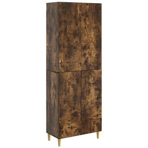 Set di armadi 2 pcs Rovere Fumo 66 x 34,5 x 95 cm - Foto 1