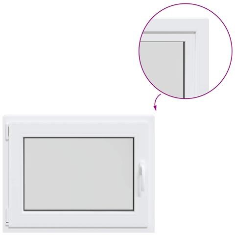 Finestra per Soffitta RISOR 80 x 55 cm PVC e Vetro - Foto 1