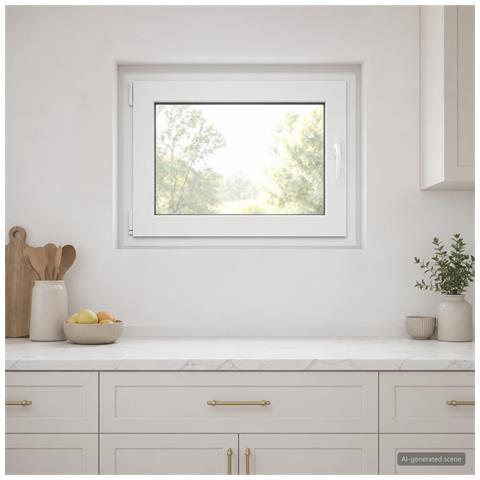 Finestra per Soffitta RISOR 80 x 55 cm PVC e Vetro - Foto 2