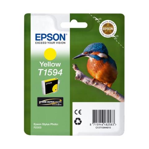 C13T15944010 Cartuccia Ink Originale Gialla per Stylus Foto R2000 - Foto 2