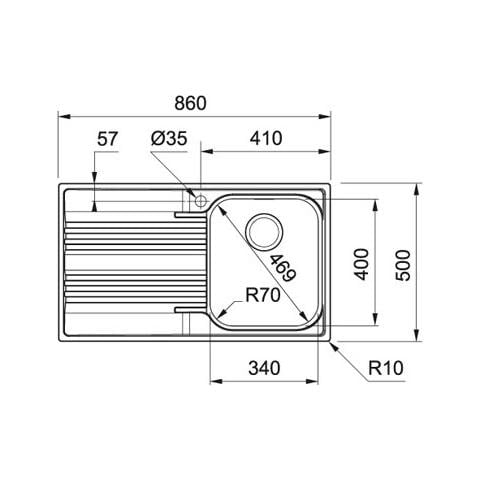 Lav. Smart 86x50 Cartone 85864802 - Foto 3