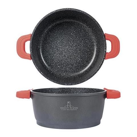 Casseruola 2 Manici Antiaderente Borghese Cm24 Induzione Pentole E Preparazione - Foto 2