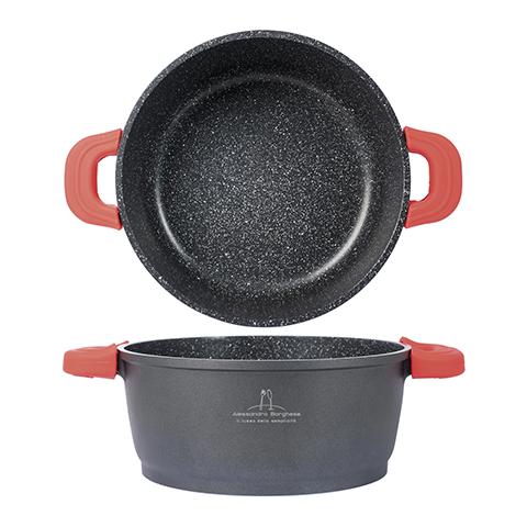 Casseruola 2 Manici Antiaderente Borghese Cm24 Induzione Pentole E Preparazione - Foto 1