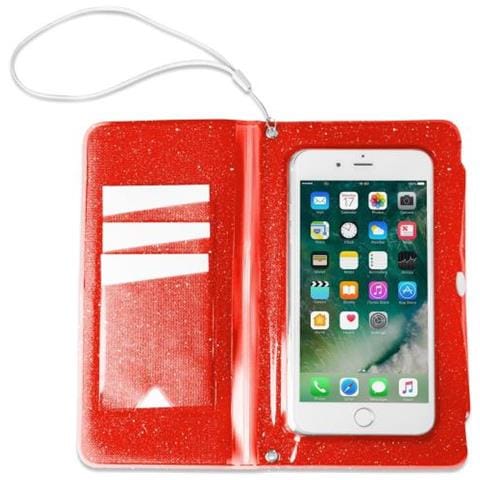 Flip Custodia Impermeabile SplashWallet per Smartphone da 6.2'' Colore Arancione - Foto 1
