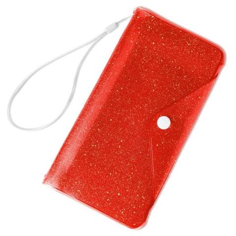 Flip Custodia Impermeabile SplashWallet per Smartphone da 6.2'' Colore Arancione - Foto 2
