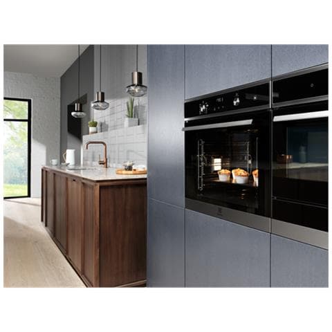 Forno Elettrico da Incasso EOD5H40X Capacità 72 L Multifunzione Ventilato Cottura e Pulizia a Vapore Potenza 2980 W Colore Inox - Foto 9