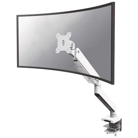 Supporto da Scrivania NM-D775WHITE per Monitor Curvi - Foto 1