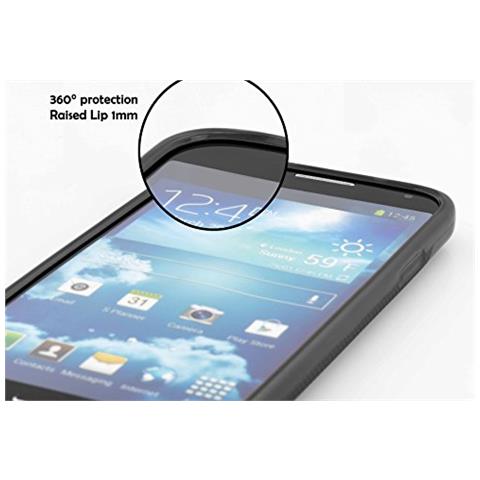 Custodia Compatibile Con Lg L5 Ii (2.gen 2.sim) In Nero - Coperchio Protettivo In Silicone Tpu Flessibile Con Design Spazzolato - Foto 2