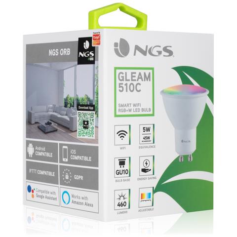 Lampadina Intelligente Gleam510c Rgb Led Gu10 5w S0424830 - Foto 2