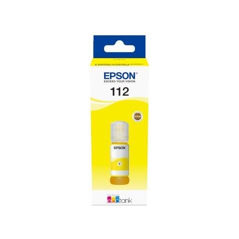 112 Ecotank Pigment C13t06c44a Boccetta D'inchiostro, Giallo - Foto 1