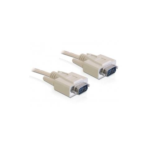 RS-232, 10m Sub-D9 Sub-D9 Beige cavo di interfaccia e adattatore - Foto 1