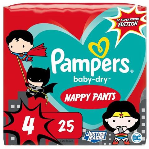 Baby-dry Pantaloni Taglia 4 - 25 Pannolini - Foto 1